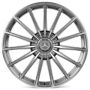 Легковой диск Skill Wheels SL149 11,5x22 5x112 ET47 66,6 графит + полированные спицы