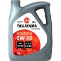 Takayama fully synthetic 0W-30 API SP/CF/ACEA A3/B4 синтетическое 4 л